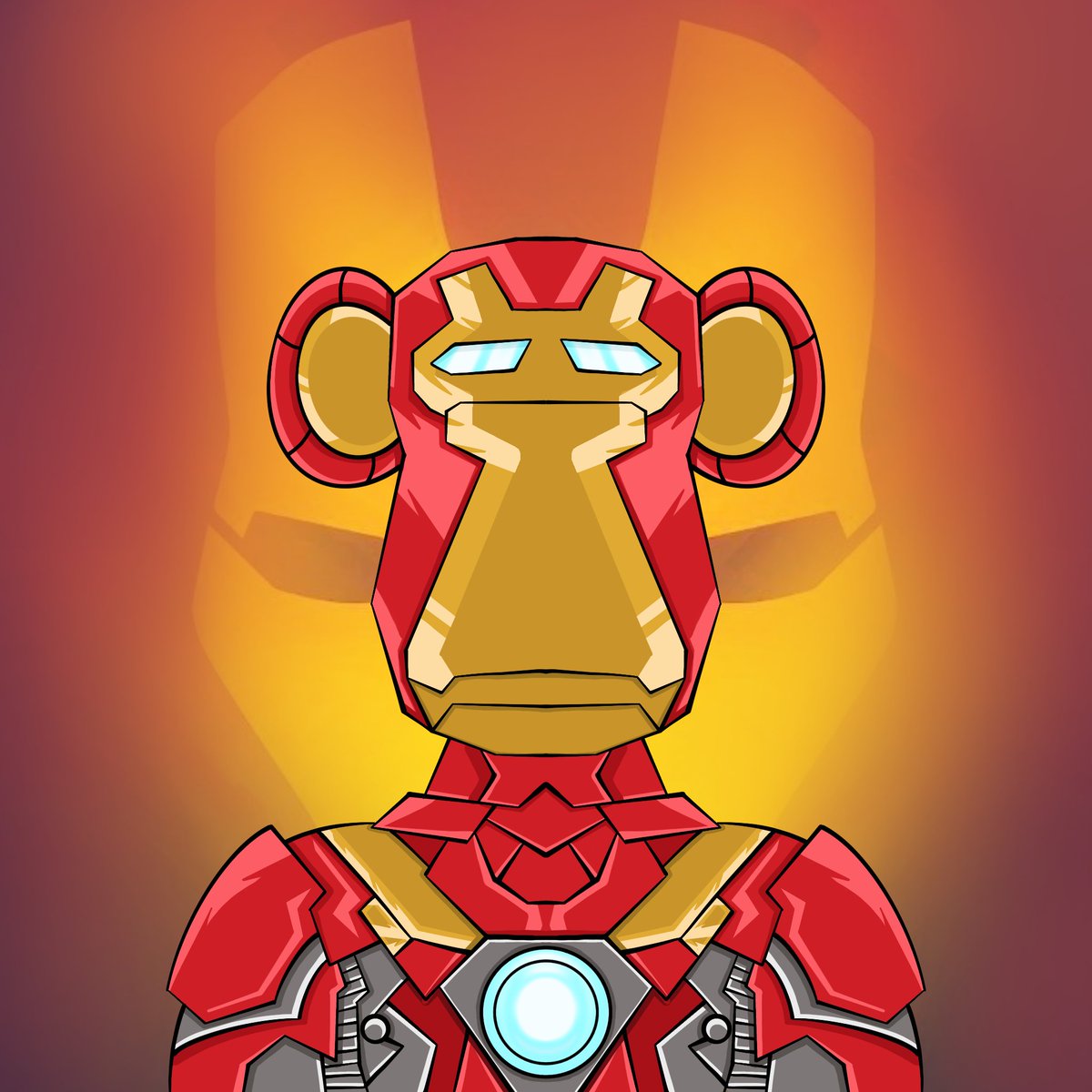 The virus never stood a chance
The truth is... I am Iron-Ape⚔️

#Nft #Nftdrop #Nftcollection #Ethereum #nftart