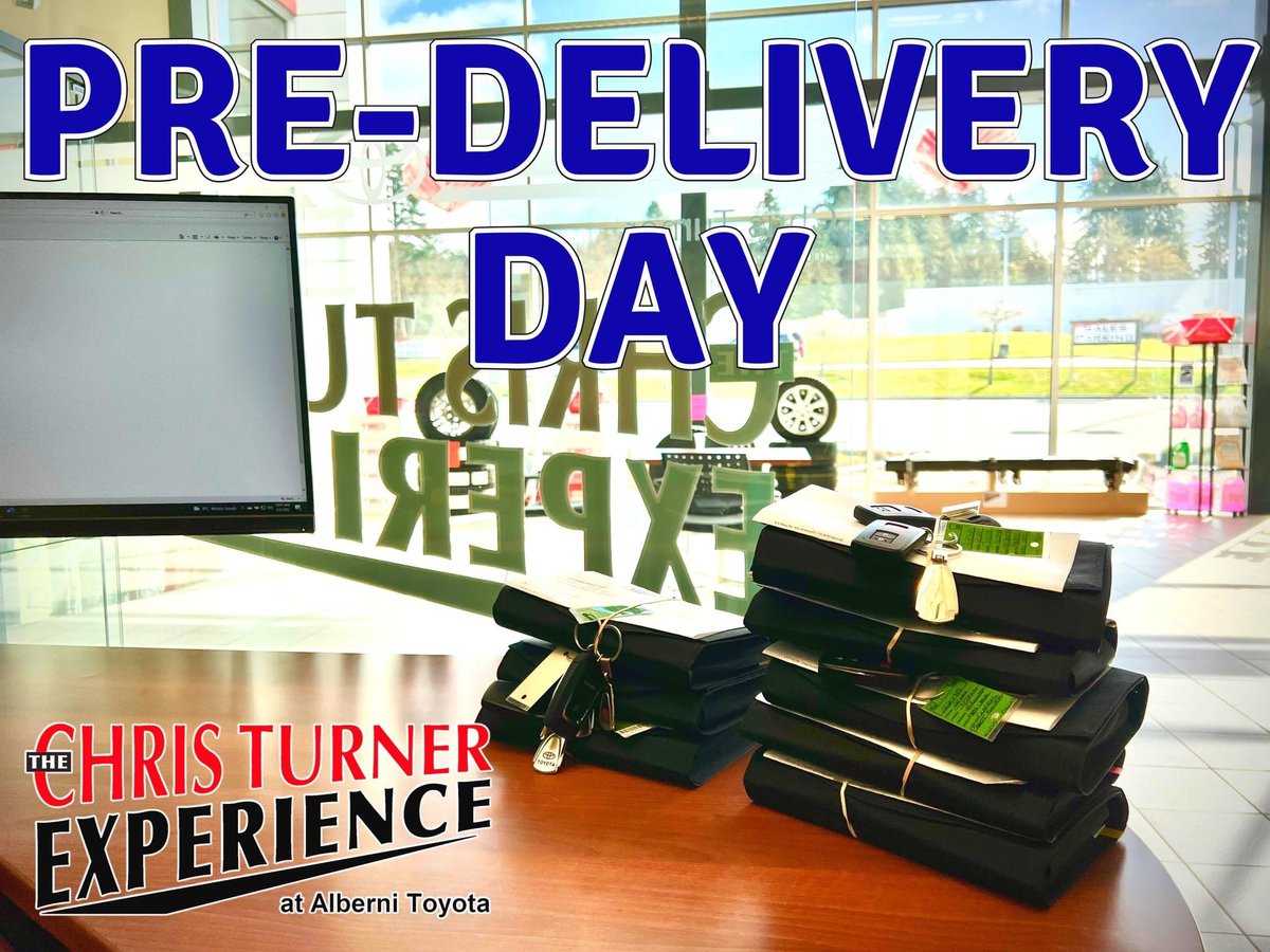 CT_Experience's tweet photo. 💥 Pre-Delivery Day!

✅ Great news for 8 of my clients... their #NewToyota vehicle has arrived and is getting ready for them👍

✏️ I am getting their Owner's Manuals ready with notes so that I can guide them through their new vehicle ownership experience

https://t.co/2bRHMEjhXC https://t.co/dWbGFKEcx3