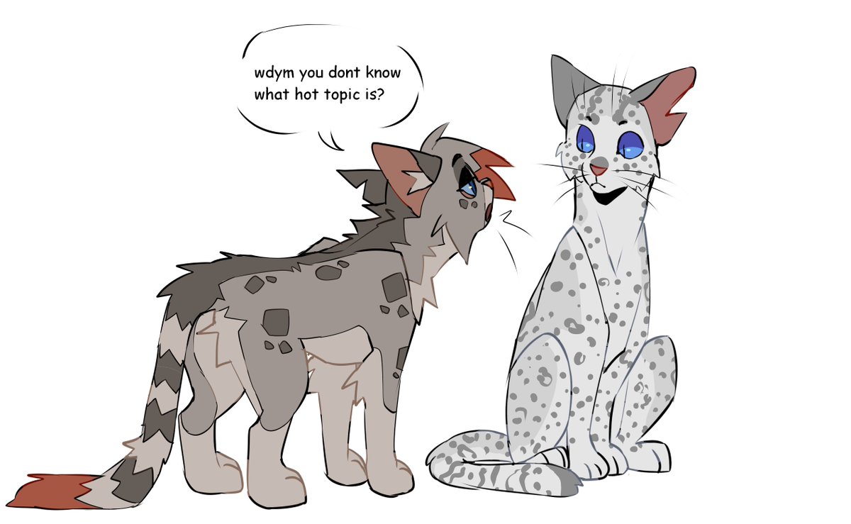 ashfur doodle dump #warriorcats 