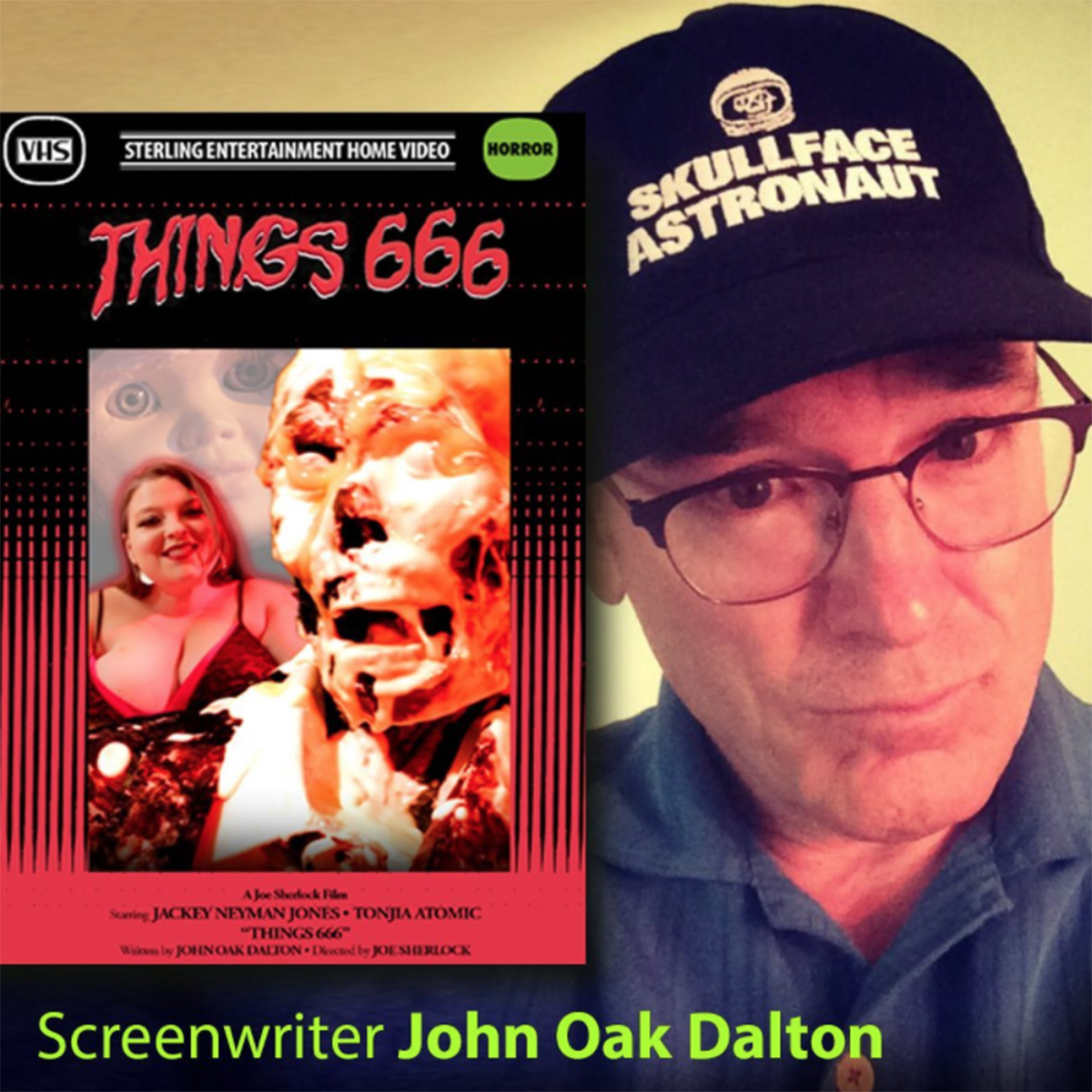 Pick up your copy of THINGS 666, written by John Oak Dalton (Noah's Shark, Amityville Island) at the Makeflix table at Cinema Wasteland this weekend! #noahsshark #johnoakdalton #makeflix #cinemawasteland #conventions #jrbookwalter #bluray #dvd #indiehorror #indiehorrorfilm