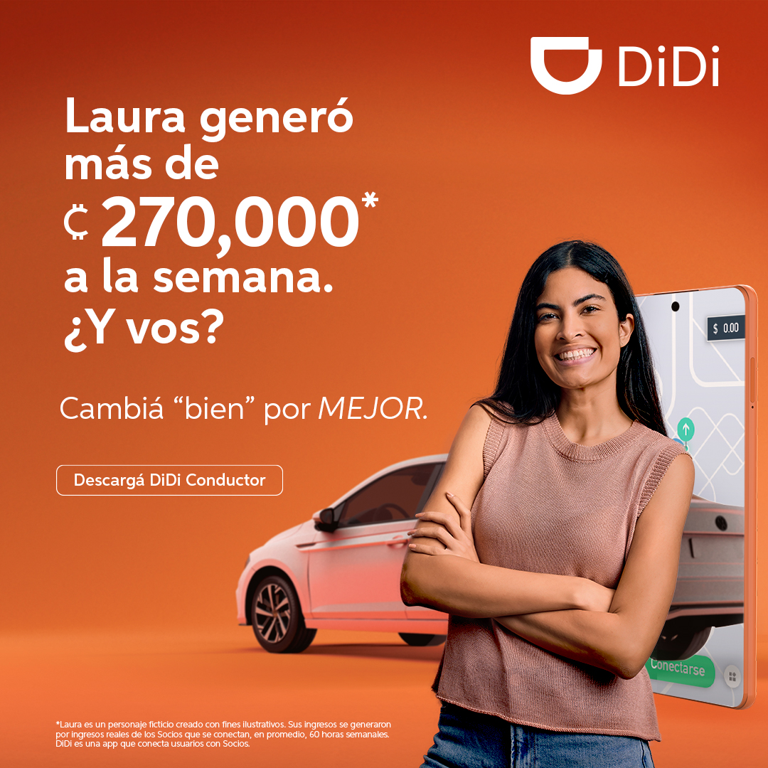 ¿Buscando ingresos extra? ¡Tomá la mejor decisión!📱Descargá #DiDiConductor, 💵 generá nuevos ingresos y comenzá a cambiar tu vida. 🤩

#DiDiConductor #DiDiConVos #NuevosIngresos #SéTuPropioJefe #CostaRica #SanJosé