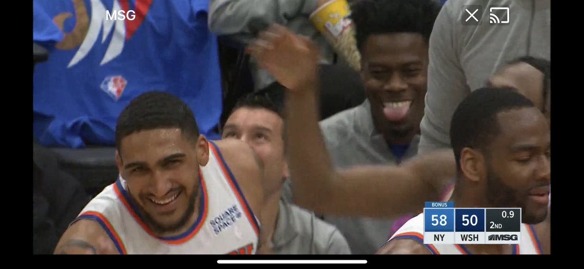 This is what opportunity looks like. Never a doubt! #OBI #Knicks