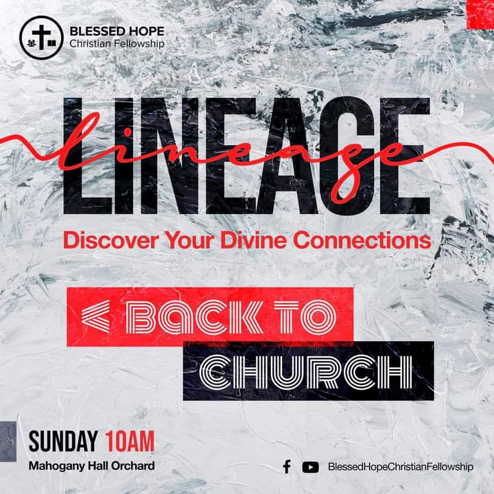 BlessedHopeCebu's tweet photo. Different experiences, different life journeys, different personalities, but connected as ONE. 

We just started our LINEAGE series, come and join us every Sunday as we discover our divine connections. 

See you at 10am, Mahogany Hall - Orchard Hotel. https://t.co/ty4dcTnocV