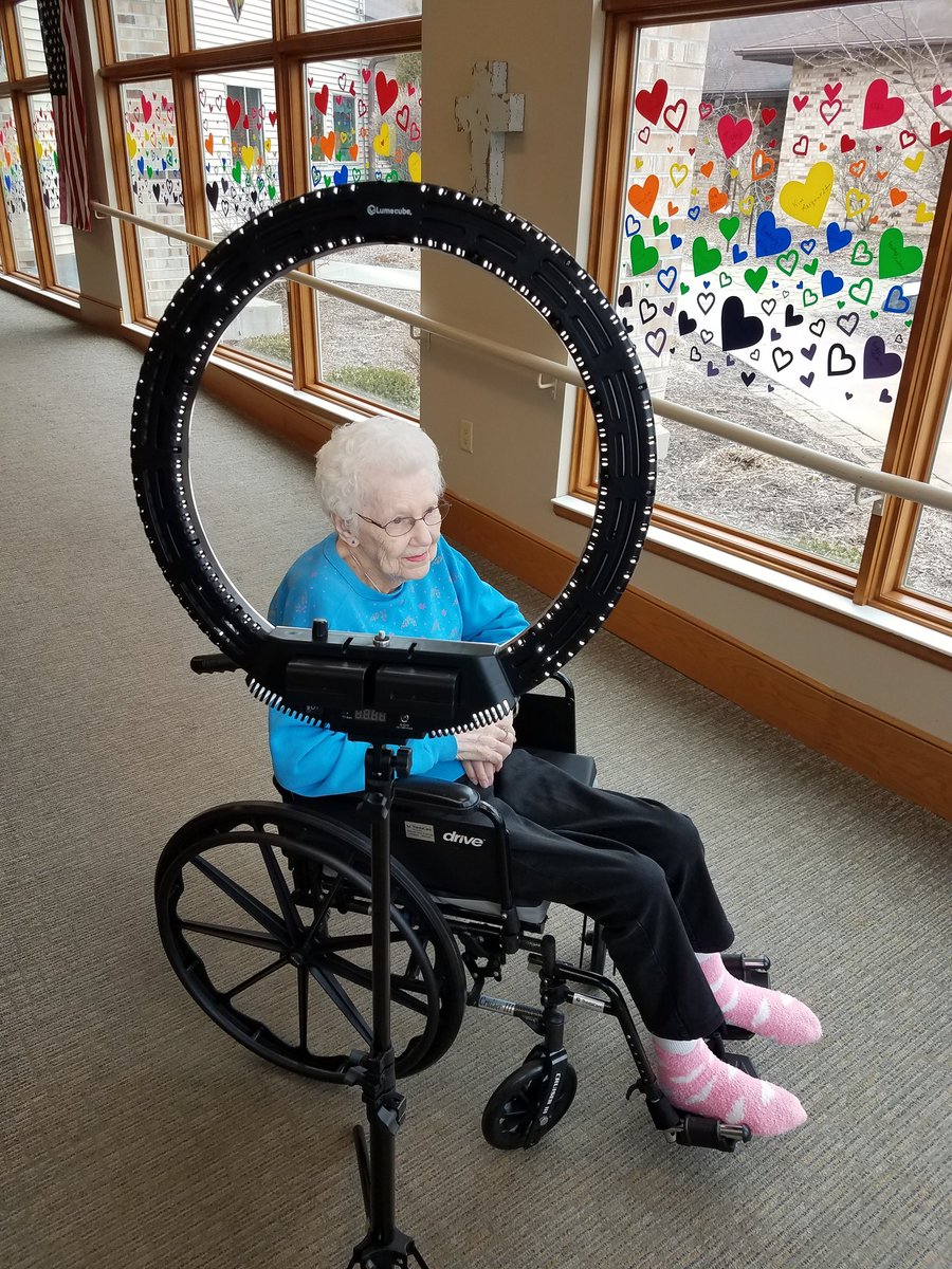 ALawRadio's tweet photo. Grammy Helen agreed to a photo shoot for her 100th birthday, but only AFTER she got her hair done, ha. With my whole heart, thank you for all your kind words, messages and sweet sentiments.💗💗 https://t.co/GcywH1qfHO