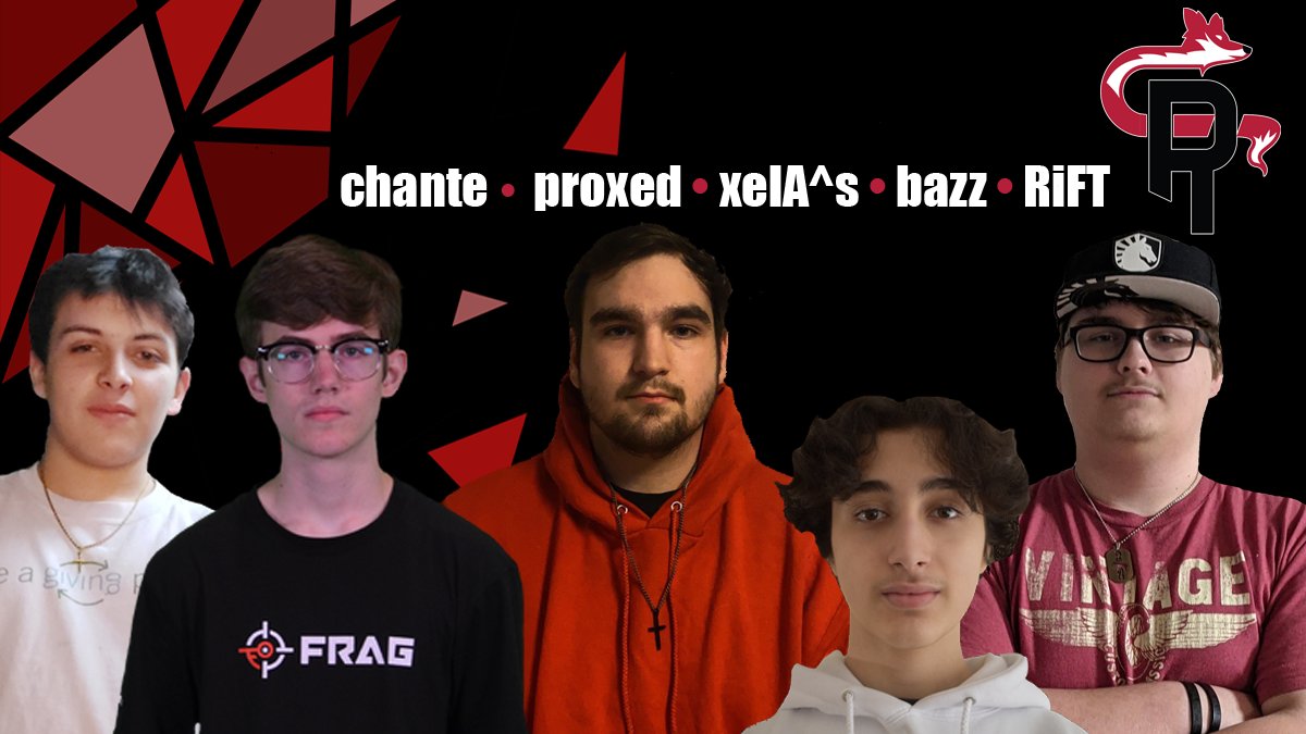 Cunning_Ruse's tweet photo. Our roster for ESEA Main Season 41 will be 
@qtchantee @proxedcs @overxelAs @bazzcs_ @riftcsgo The team is excited to start the grind! 😼 https://t.co/Y5SvnQ4Gfn
