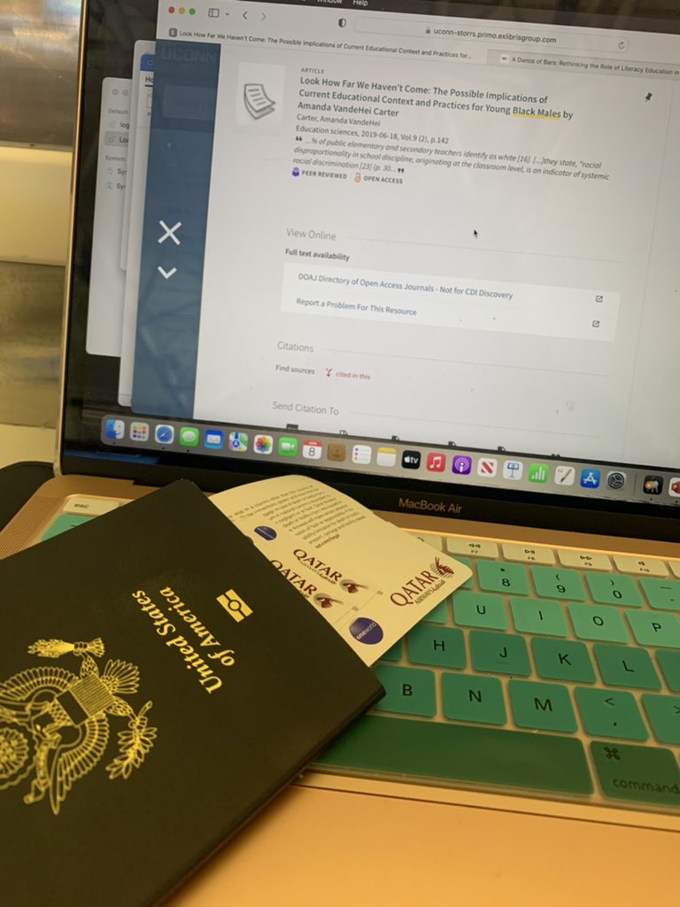 BobbiJoWathen's tweet photo. The grind never stops! Research travels well. #NextStopQatar #PhDorBust #IDoItForThePubs https://t.co/kcHmiYkirO