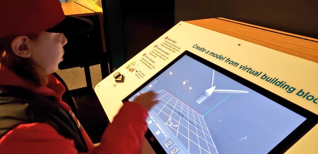 WalkerWizardsPJ's tweet photo. We checked out the #scienceofpixar at @CincyMuseum today- it was so cool and my little engineer noticed LOTS of connections to his Design and Modeling class. @ButlerTech 😁 https://t.co/gM8QHRUijn