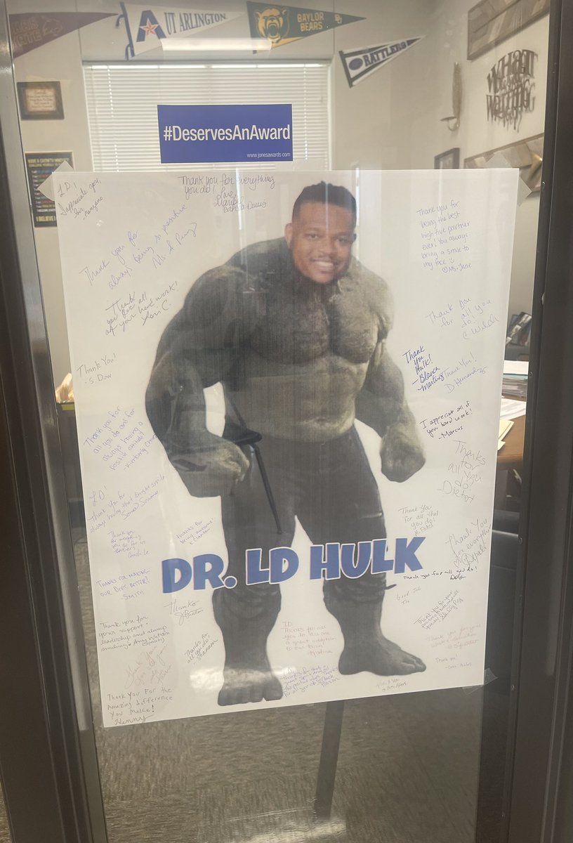 Drldjohnson3's tweet photo. Happy AP week to all Assistant Principals! Iβm grateful for all the love given by our staff, students, parents,family & friends! Thank you π ππ #APweek2022 https://t.co/94uqv0tl7E
