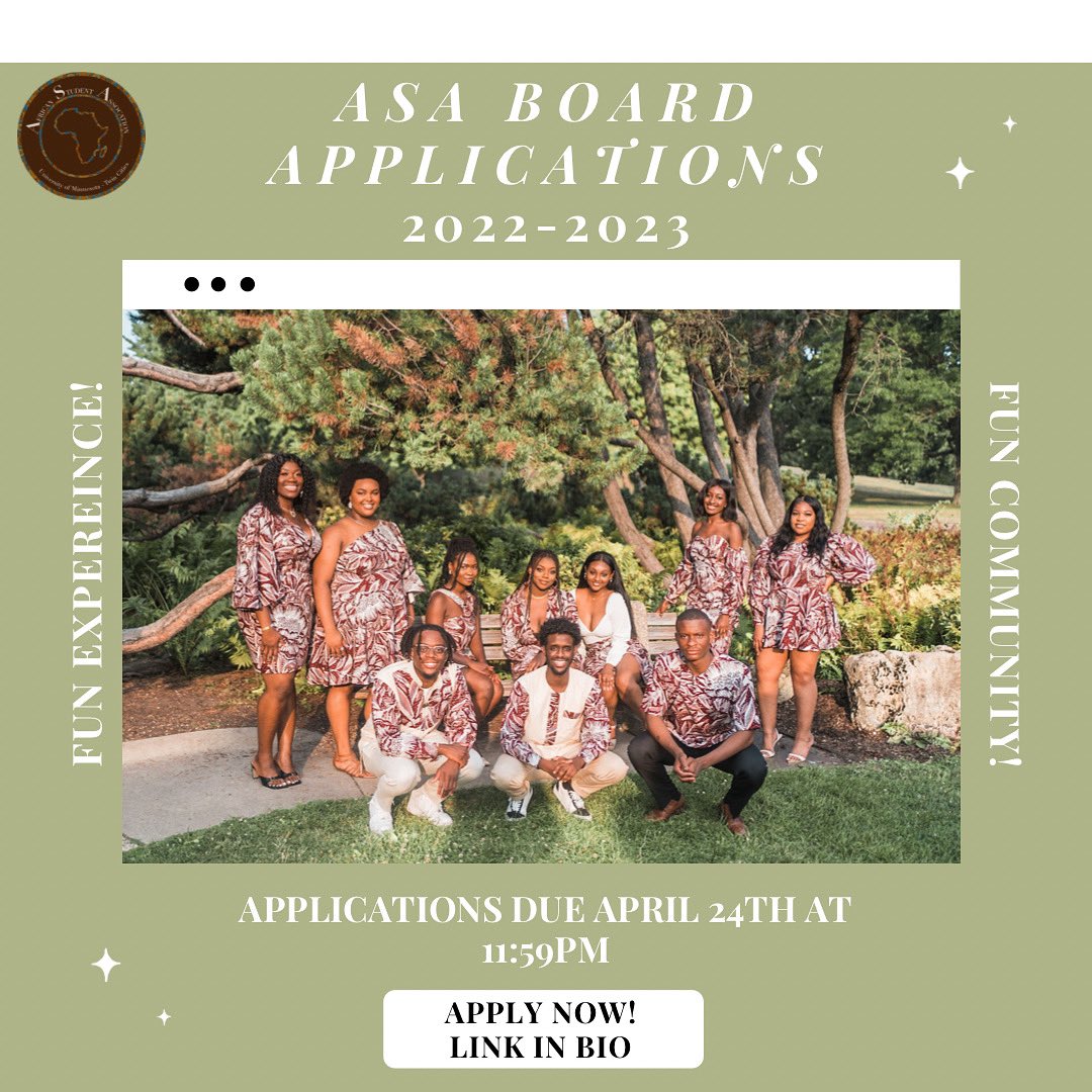 HEY Y’ALL! Interested in being a part of the most amazing board? 

Applications are now open for next year’s 2022-2023 executive board 👀❤️‍🔥

Application form is linked in the linktree in our bio and they are due April 24th at 11:59pm. DM us with any questions you have! 😊