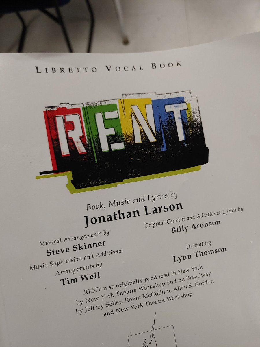 And so the rehearsals begin...