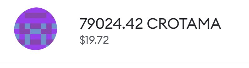 CryptoLord100x's tweet photo. $minitama @MiniCrotama πΊ
Looking good buy here at $30k MC π°
NFT's coming soon β
Active Team β
Aggressive Marketing β
Pays out 3% refections in #crotama π°
Potential:- 10-20x π
#cro #cronos #cronoschain #cronosgems #Cronosmoonshots https://t.co/i6xz83aqEM