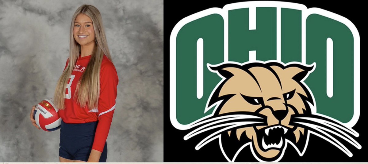 PremierVballOH's tweet photo. Congrats to Chariti Winzeler, 18-Os setter, on her commitment to Ohio University for the fall of 2022! The Whitmer HS native will join the Bobcats who are a Division 1 program that competes in the MAC. https://t.co/Ne3OFUdbu2