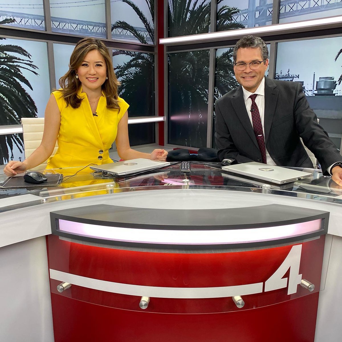 StephanieLinTV's tweet photo. Great first week at @kron4news! Thanks to everyone for the warm welcome. Shout-out to pro @KRON4JFletcher for showing me the ropes around the studio. 

See you this weekend bright &amp; early 7-10AM on KRON 4 Weekend News. Excited to co-anchor with @noellebellow 🌇 #SLinIntheCity https://t.co/SJIeQshNps