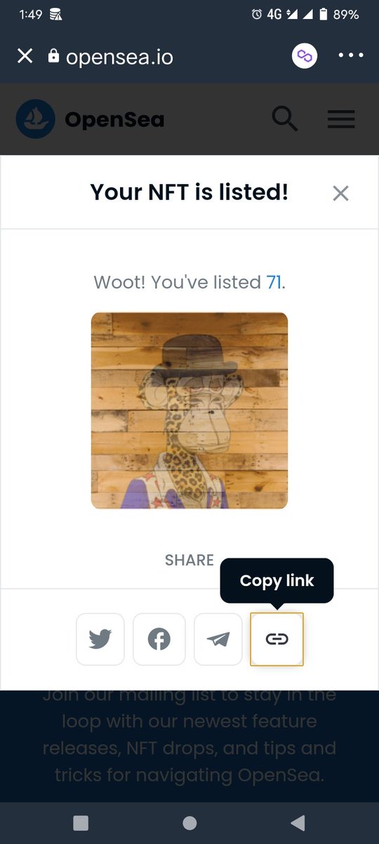 Interl_Manager's tweet image. Bored Ape Yatch Club
First Bid Gets It.. 

#PrayForWhitemoney
Poco lee
Shank
#NFT
#Grammy
#30BG 

opensea.io/assets/matic/0…