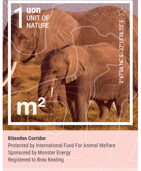 Thanks <a href="/MonsterEnergy/">Monster Energy</a> for supporting <a href="/JoinEarthToday/">EarthToday</a>! I'm the proud foster parent of 1m of land in Africa! #companyperks