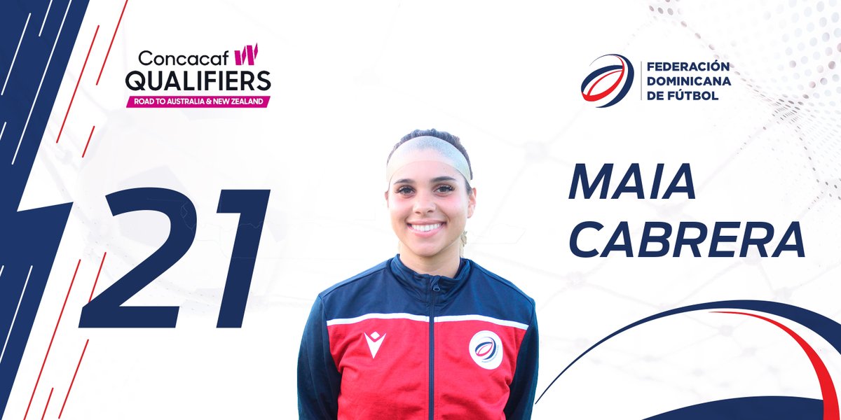 sedofutbol's tweet photo. #Clasificatoria| 90+1'🕐| 🇩🇴 1-0 🇧🇲

Sustitución en Rep. Dominicana: 
Sale: Vanessa Kara 
Entra: Maia Cabrera

#LaSeleccionNosUne ⚽💥 https://t.co/g4BQUXQ9IF