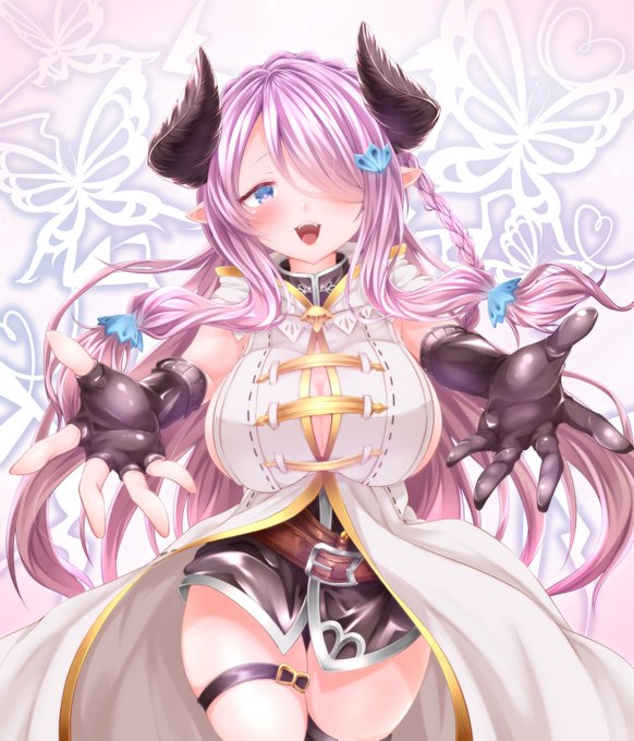 ナルメアお姉ちゃんですかね……これどうやって描いたのか今でも謎すぎる… 
#自分が何度も投稿してしまう画像 