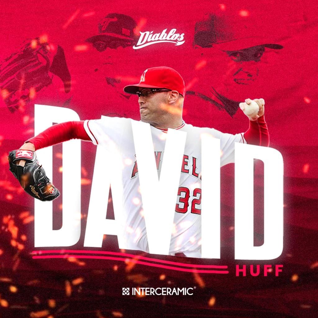 DiablosRojosMX's tweet photo. ¡David Huff es Escarlata! ✨👹
¡Un nuevo brazo para Los Rojos del México! 🙌🏻👀
#HagamosH1S7ORIA 🏆 @interceramicMX https://t.co/4Mhu6MnbFB