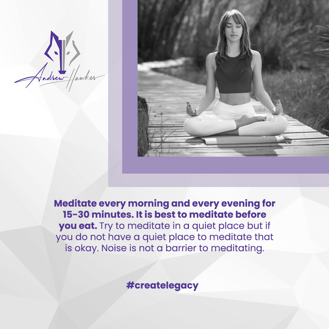 andrewhawkes's tweet photo. Try meditating if you're feeling lost, confused, or stressed. One of the most effective ways to find oneself is through meditation. I hope that everyone remembers to take some time for themselves.

#saturdayworkout #saturdayvibes #satudayquotes #andrewhawkes #createlegacy https://t.co/1jiNSXPoIW