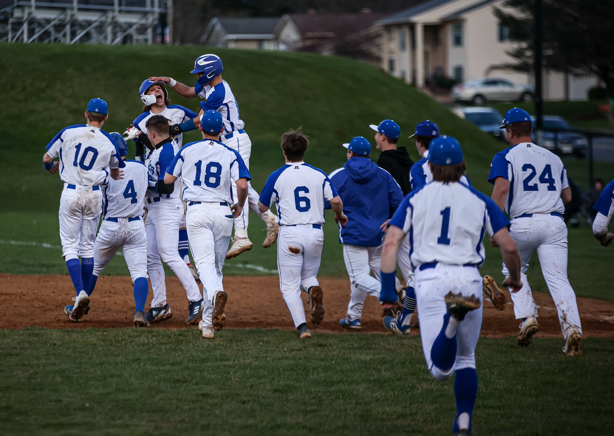 Cocalico forces extra innings vs ELCO this afternoon in Denver and then wins it 3-2 with a walk off base hit by Brycen Flinton in the 9th. <a href="/CocalicoSports/">Cocalico Athletics</a> <a href="/eagles_team/">Cocalico Baseball</a> <a href="/_dbohannon/">Douglas Bohannon</a>