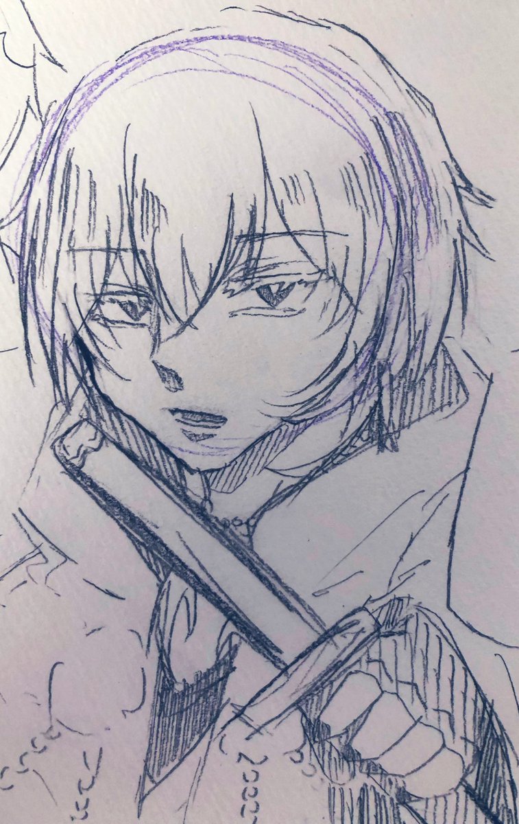 runa___414's tweet photo. 過去絵が出てきました😳 https://t.co/wceAT5ycYB
