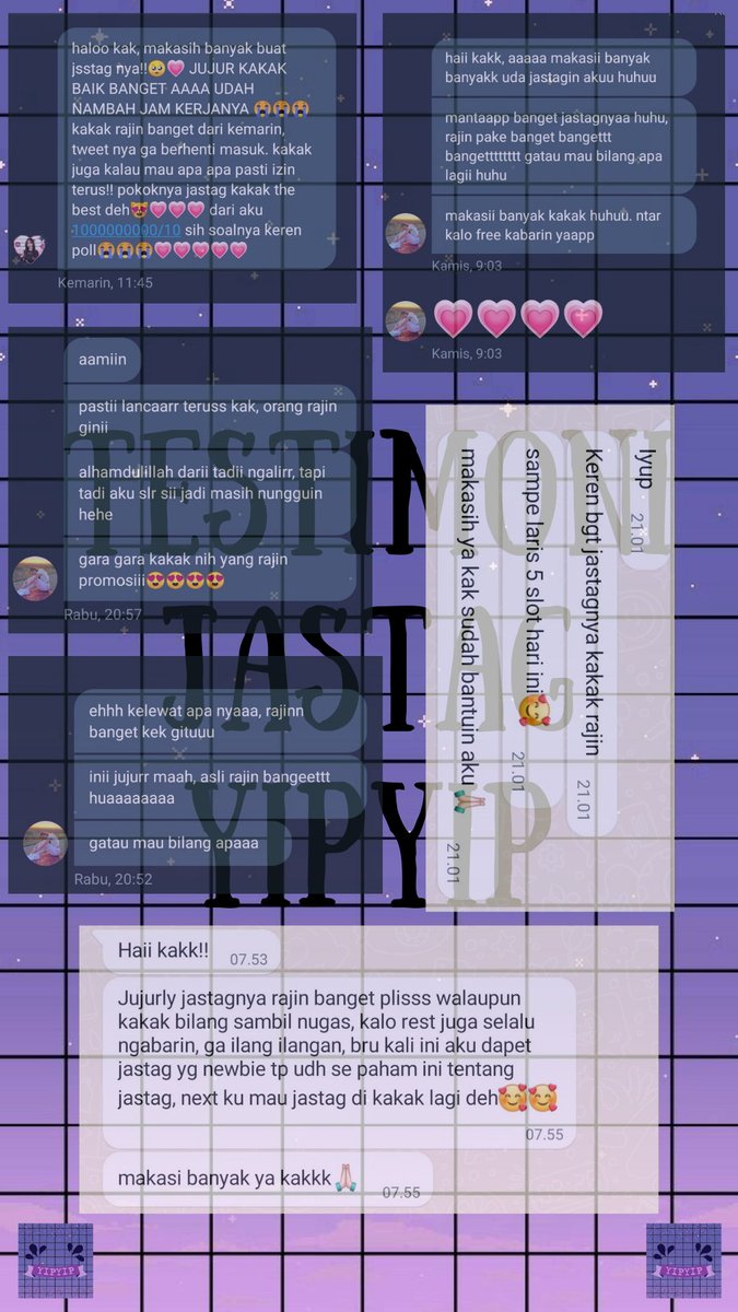 yipbaone's tweet image. (testimoni jastag yipyip)
selalu seneng dapet customer yang baik baik banget semuanya🤗 #zonauang #zonaba #zonajajan
