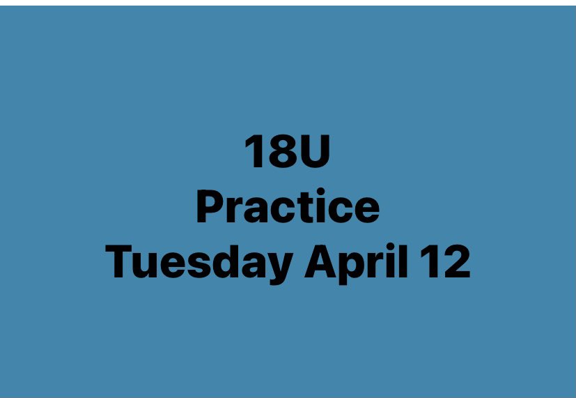 Practice for the Bearcata 18U team will begin this coming Tuesday April 12th from 6-730pm at Deuvilles Rink - 50 Harmony road Salmon River 
Brings your Gear
Don’t worry - if you haven’t already registered there is still time!!!!