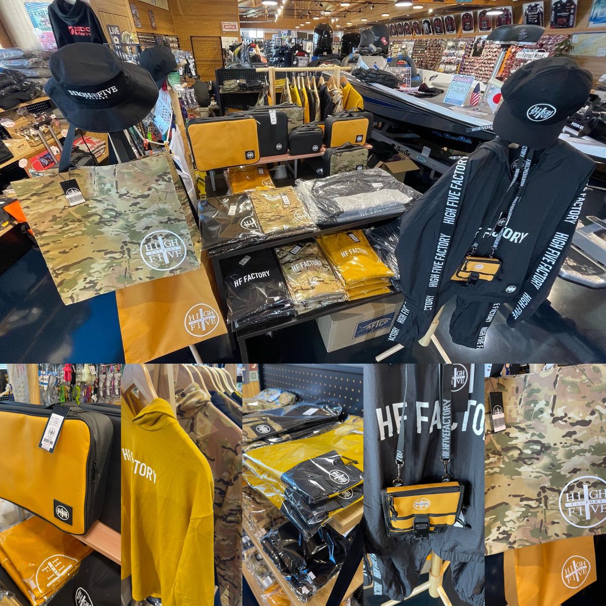 SDGMarine YOKOTONE BASEに HIGH FIVE FACTORY 新作が入荷しました