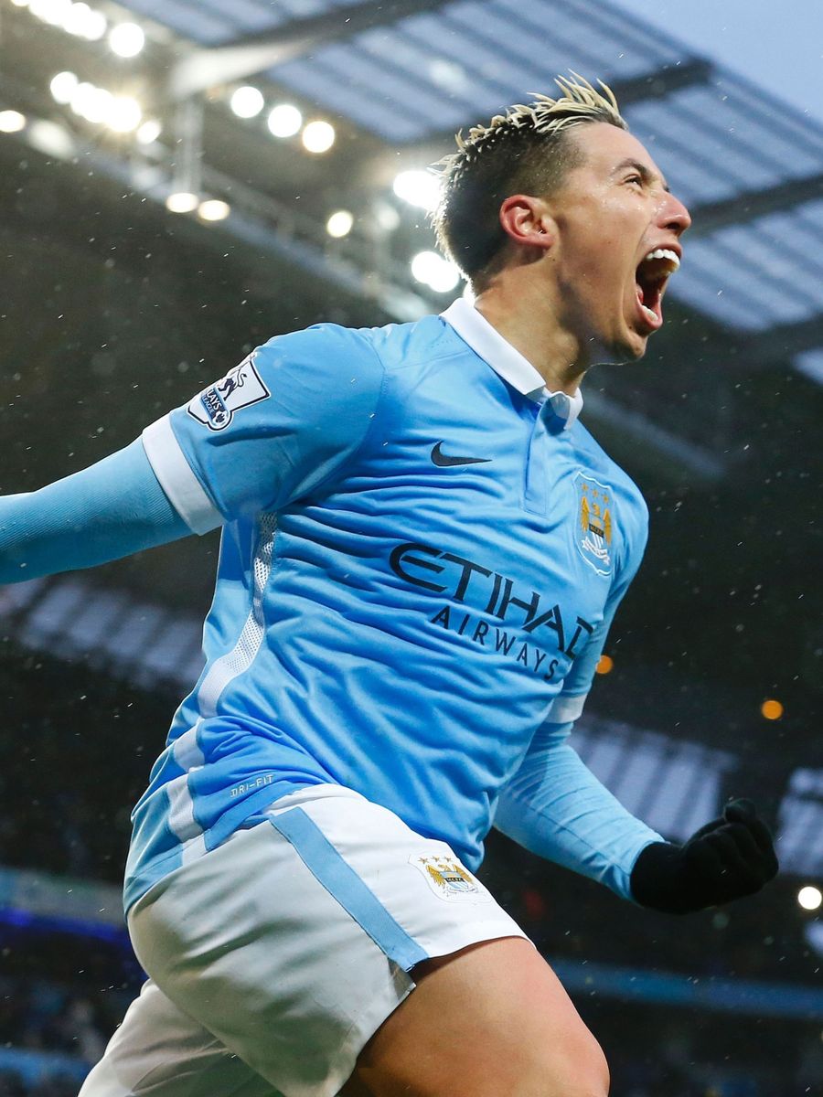 Hope_9320's tweet photo. @NA1907_ I remember that game as it was Nasri's last goal for City and I thought he'd get a chance to play regularly under Pep because he was playing well at the time but unfortunately it wasn't to be. https://t.co/BEt7pJkYDM