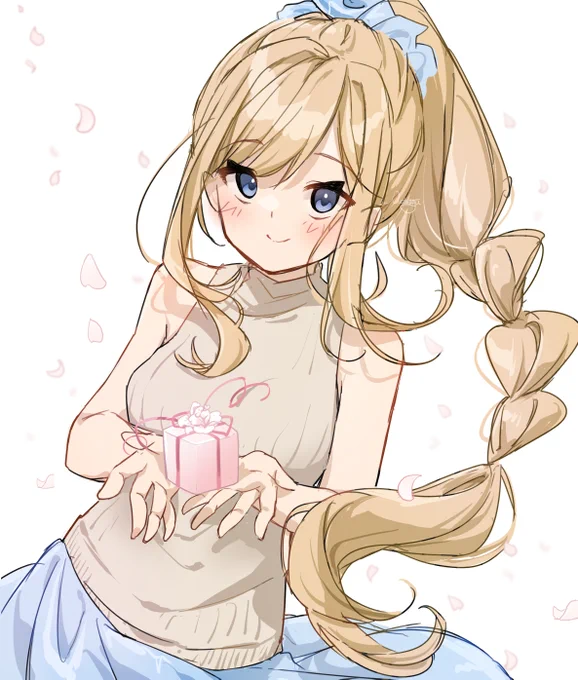 みやのさん(@yomuyom)のお誕生日祝いで春仕様のアリシアさんを描きました!🌸✨
おめでとうございます!これからも素敵なみやのさんでいてください...💝 