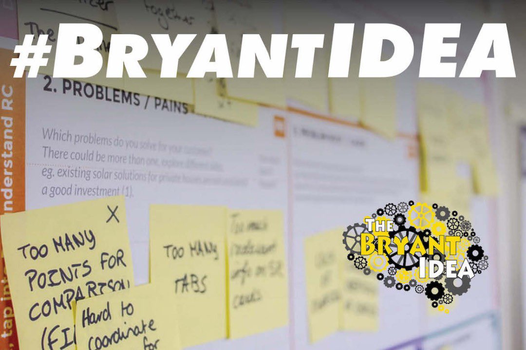 Come learn about Bryant’s unique approach to teaching students how to solve complex problems &amp; develop innovative solutions.  11am tomorrow in the AIC Forum at Accepted Student Day.  <a href="/BryantIDEA/">Bryant IDEA Program</a>
