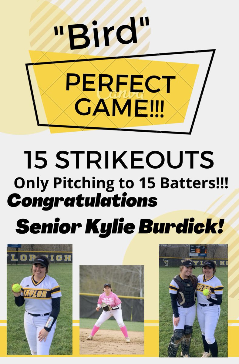 THSSoftball2023's tweet photo. In the Record Books🥎🥎🥎@kylie_burdick Way to Go!!!! https://t.co/bl0XvtdtOq