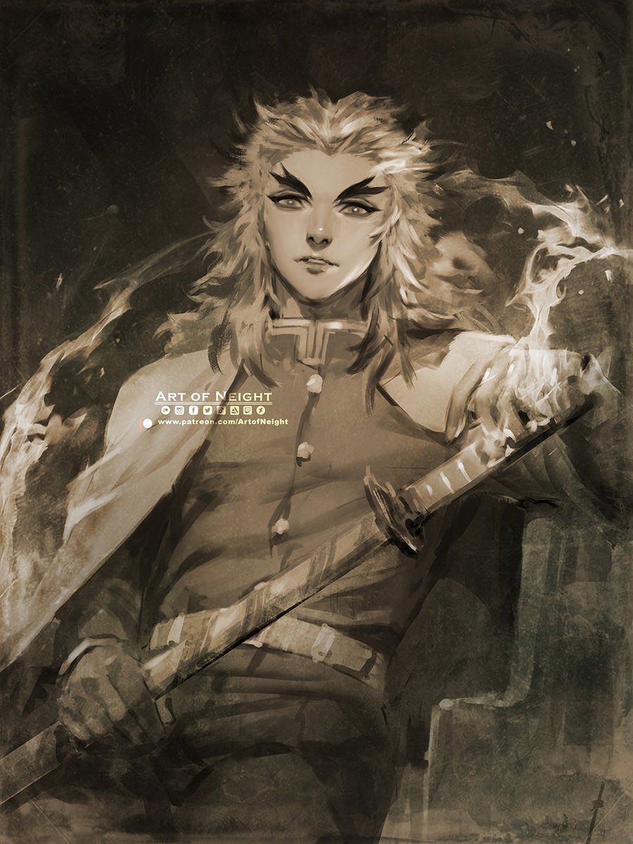 ArtofNeight's tweet photo. Kyojuro Rengoku
#kimetsunoyaiba #rengoku https://t.co/Lfpti3UxHs