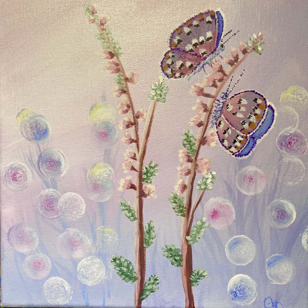 pdlobster's tweet photo. Three flower paintings I made this week. Thank you @Artsherpa!#FlowersOnFriday #AcrylicApril https://t.co/vNEEwHobmO