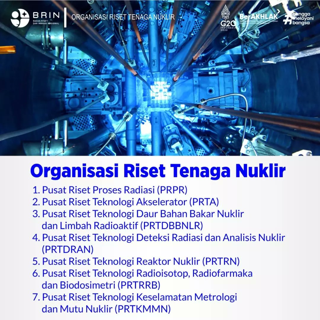 Nuclear - Badan Riset dan Inovasi Nasional tweet media