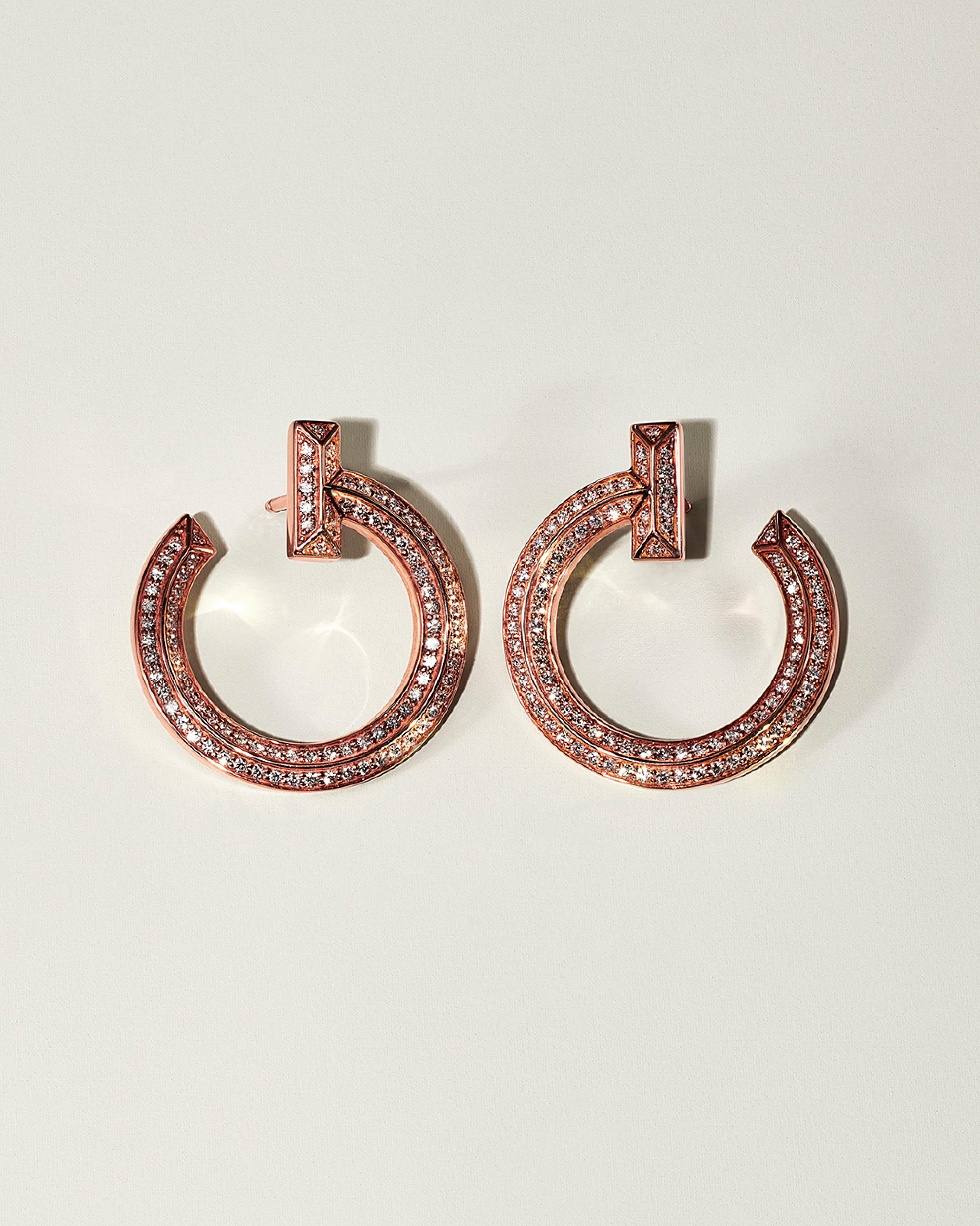 Tiffany t1 sale earrings