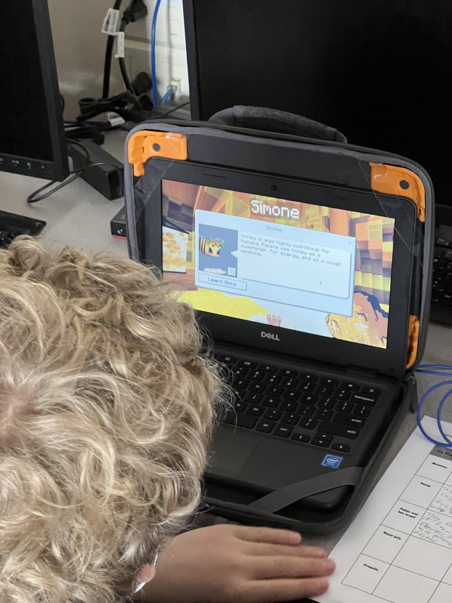 John Mitchell (@jmitchellpcsd) on Twitter photo Had the opportunity today to co-teach with <a href="/petrotech_pcs/">Stephanie Petro</a> a Minecraft lesson on Bees to a few of our 5th grade classrooms today. Students learned how bees gather and utilize nectar as well as pollen. <a href="/kidsandbees/">Kids and Bees</a> <a href="/peru_csd/">Peru Central School District</a> @PeruIntSchool <a href="/PlayCraftLearn/">Minecraft Education</a> Had the opportunity today to co-teach with <a href="/petrotech_pcs/">Stephanie Petro</a> a Minecraft lesson on Bees to a few of our 5th grade classrooms today. Students learned how bees gather and utilize nectar as well as pollen. <a href="/kidsandbees/">Kids and Bees</a> <a href="/peru_csd/">Peru Central School District</a> @PeruIntSchool <a href="/PlayCraftLearn/">Minecraft Education</a>