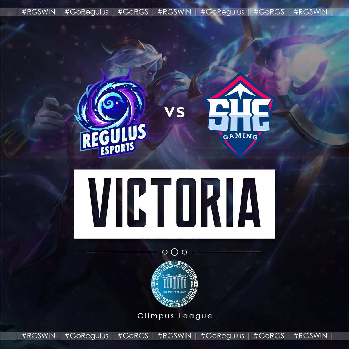 EsportsRegulus's tweet photo. Por cierto, ganamos en nuestra partida, ¿vamos a celebrar o queso banda? https://t.co/NLWQqa7zbq