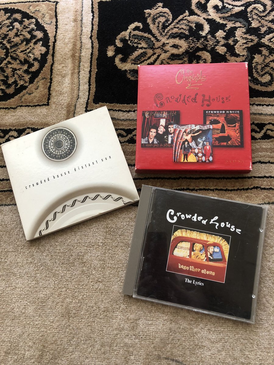 tvaughanEdu's tweet photo. Cramming in @CrowdedHouseHQ music for tonight’s concert in Sidney Myer Music Bowl @artscentremelb - I’m excited beyond reason to be seeing them live tonight!!!! #music #lifeafterlockdown #Melbourne #CrowdedHouse https://t.co/RGUtTaQHJa
