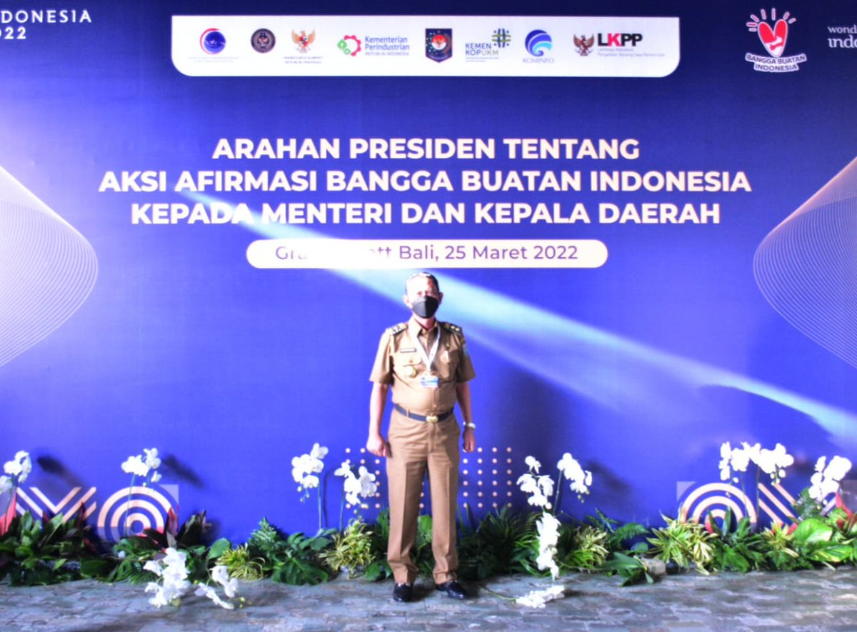 Prokopim_wk's tweet photo. Ali Rahman hadiri Arahan Presiden ttg Aksi Afirmasi Bangga Buatan Indonesia.
#prokopim #prokopimwaykanan #waykanan #waykananlampung #waykananungguldansejahtera https://t.co/31a8poIvPI