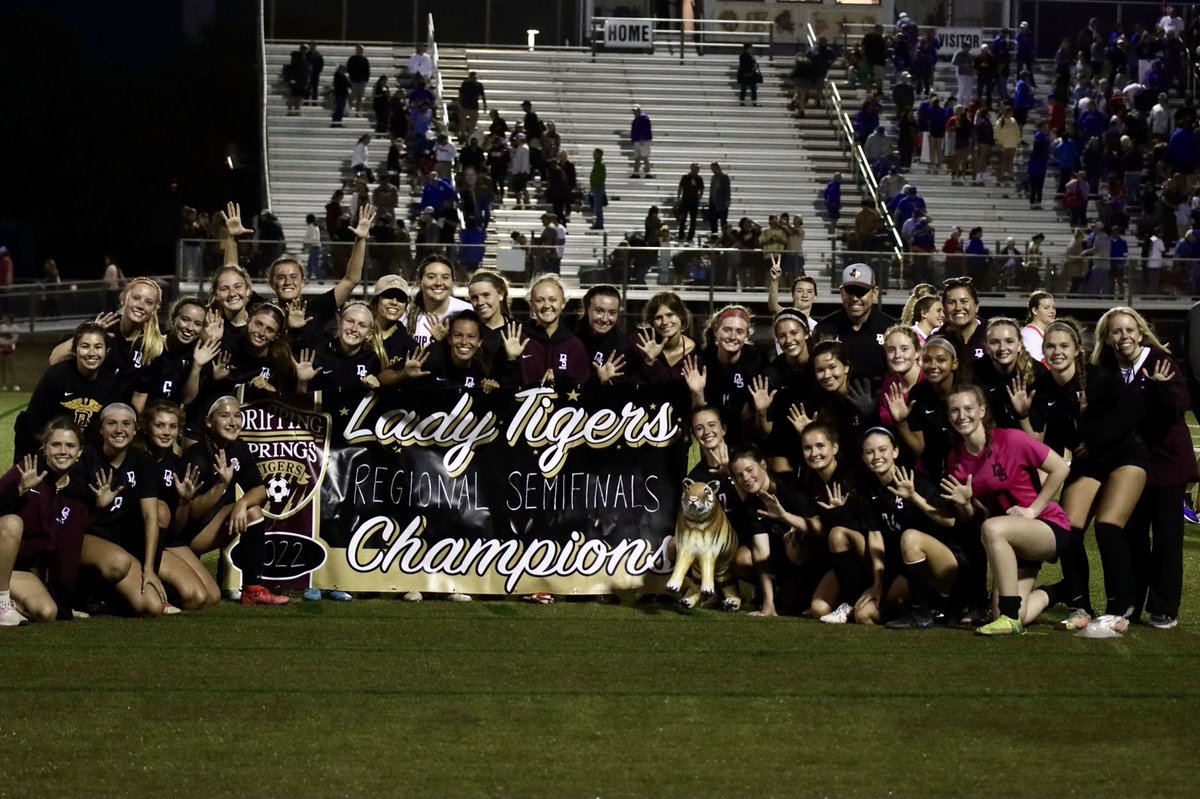 <a href="/DSWomensSoccer/">DSHS Women's Soccer</a> move on to the Regional Finals! 🔥🐅⚽️💪🏽

<a href="/50_50Pod/">The 50/50 Podcast ⚽️🎙</a> <a href="/FlxAtx/">FLX ATX</a> @LethalSoccer <a href="/tasco/">Terri Crabb</a> <a href="/DSISD/">Dripping Springs ISD</a> 
#SecondSeason #TXHSSOC