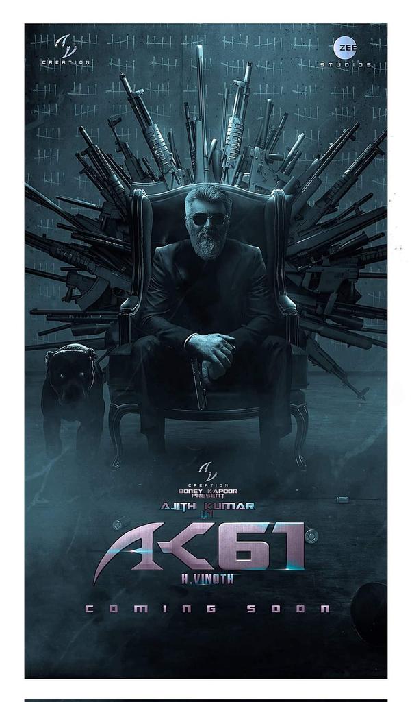 NanbanAngu's tweet photo. Fan made poster ❤️

#AK61 #AK62 #ajith #AjithKumar #AK https://t.co/LjGDyws82M