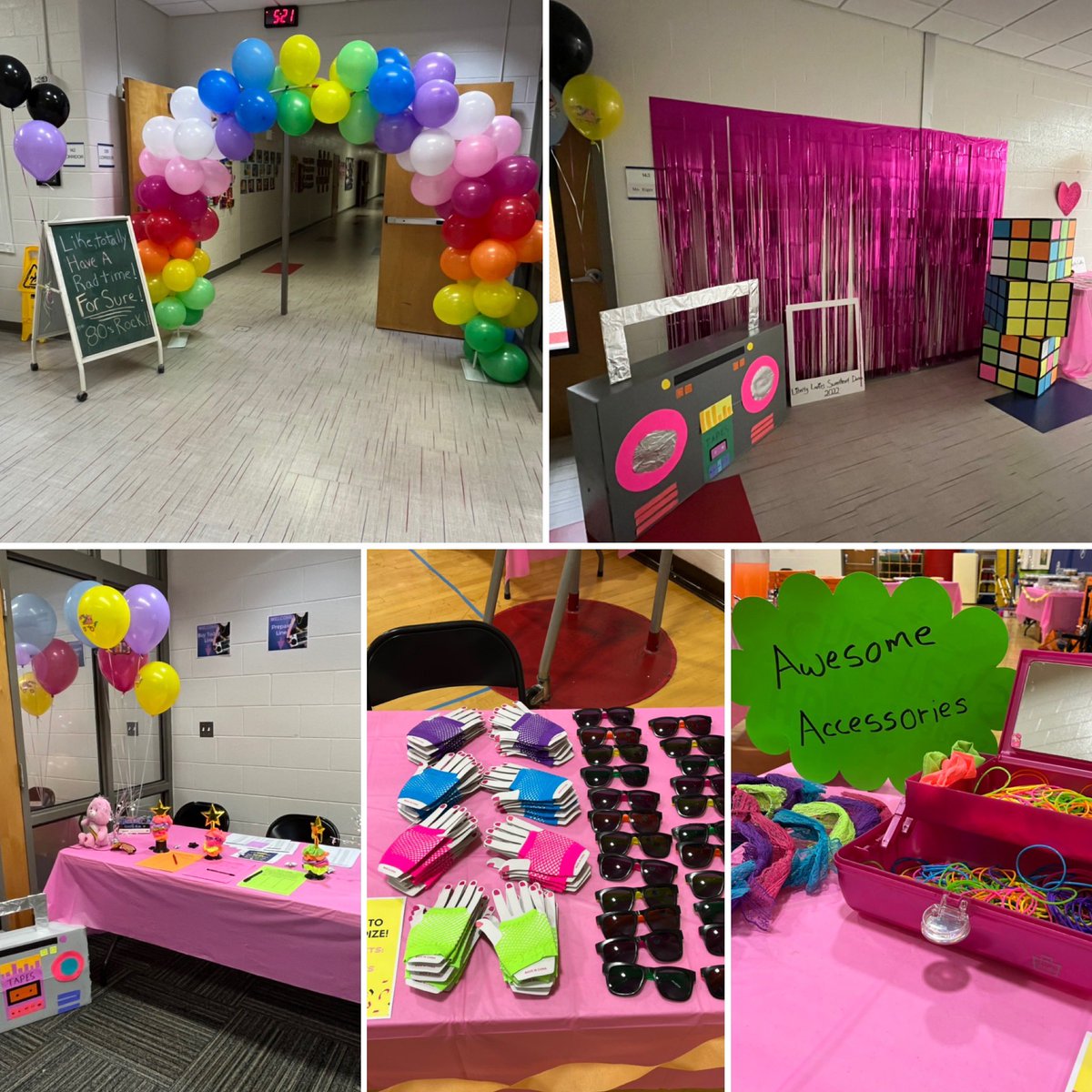 fssdLES's tweet photo. What a totally awesome 80โs-themed Sweetheart Dance tonight! The outfits were amazing and so were those moonwalking skills!#totallyawesome #thoseoutfits ๐ถ ๐ธ https://t.co/w4cyVQ1feJ