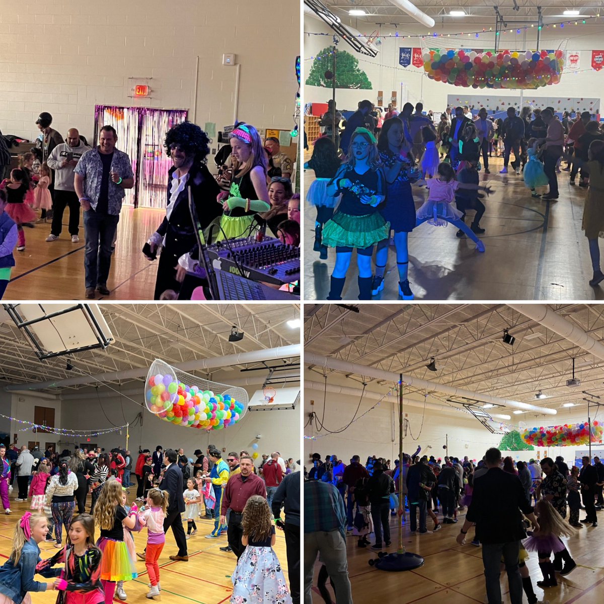 fssdLES's tweet photo. What a totally awesome 80โs-themed Sweetheart Dance tonight! The outfits were amazing and so were those moonwalking skills!#totallyawesome #thoseoutfits ๐ถ ๐ธ https://t.co/w4cyVQ1feJ