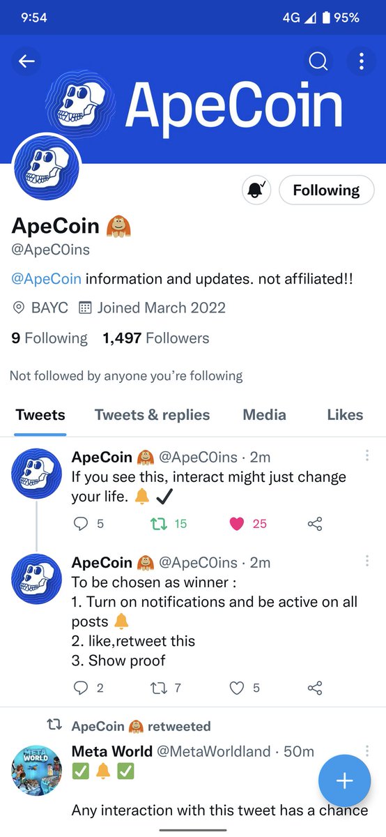 NinjaPandaK's tweet photo. @ApeC0ins Thank you ☺️

0x4a04cffE545D5f162Db681850C1e888dD47062bb https://t.co/yBnAdbRey9