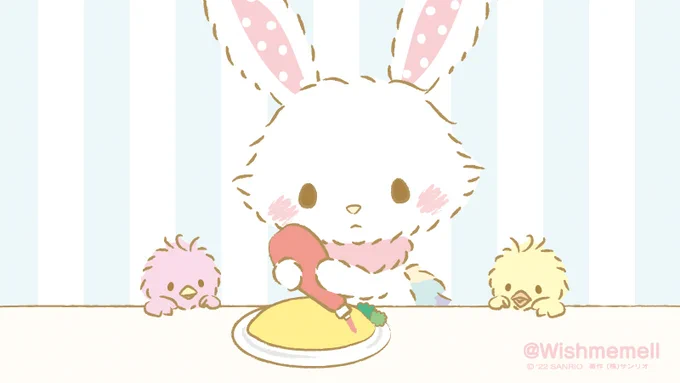 今年のサンリオキャラクター大賞の目標を
ふわふわオムライスに書いてみたよ!
大好きなオムライスパワーで、今年もがんばりますっ!
 #サンリオキャラクター大賞 
 https://t.co/fwecfH15B1 