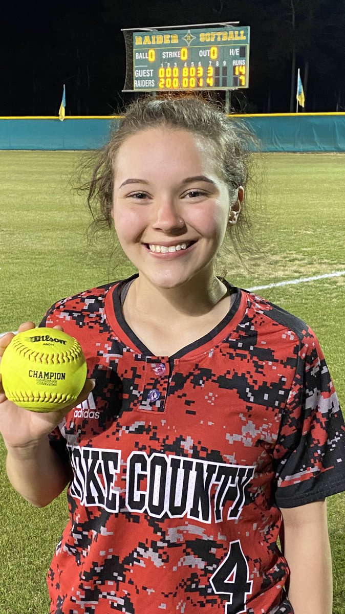 With a great team effort our ladies defeated the Lady Raiders tonight 14-7! Our Senior Catcher Nina Cummings hit her first bomb 💣 over center field!!! Way to go ladies #GoBucks <a href="/HokeAthletics/">Sports Information</a>