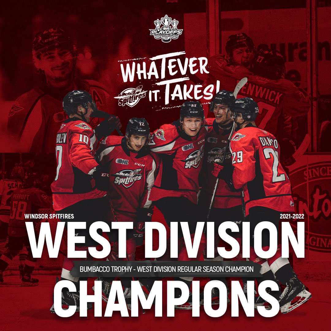 WEST DIVISION CHAMPIONS!!

#WindsorSpitfires #WhateverItTakes