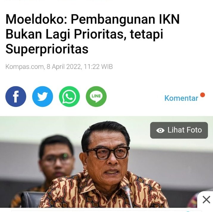 Tegas ...

Moeldoko : Pembangunan IKN bukan lagi prioritas ,tetapi superprioritas ...

<a href="/Dr_Moeldoko/">Dr.H.Moeldoko</a>

#MoeldokoBentengJokowi 

m.antaranews.com/berita/2809321…