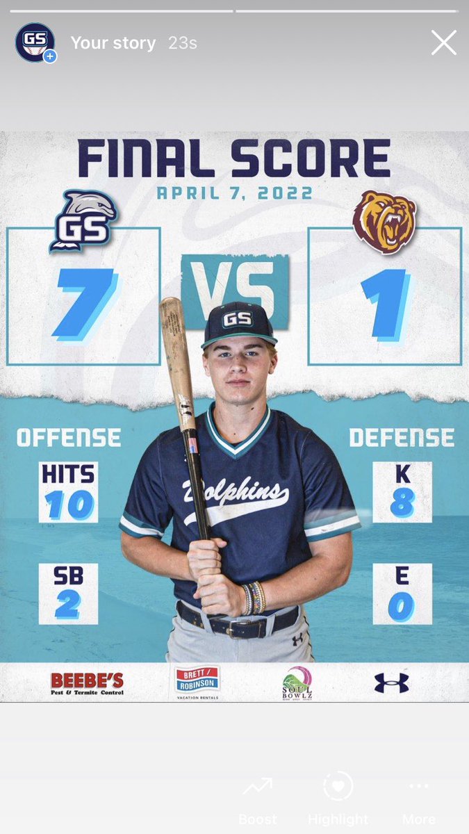 GSHS Baseball tweet media